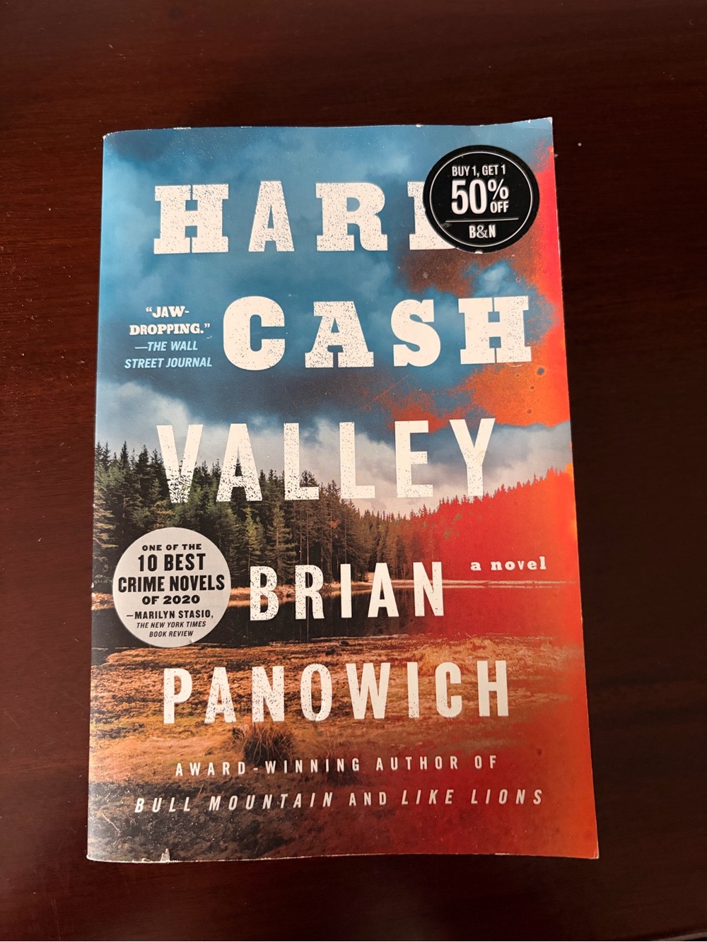 Hard Cash Valley by Brian Panowich - Blue & Orange Paperback